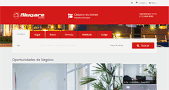 Desktop Screenshot of alugare.com.br
